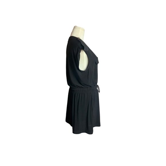Emma & Michele Black Romper. Size Medium - Picture 2 of 3